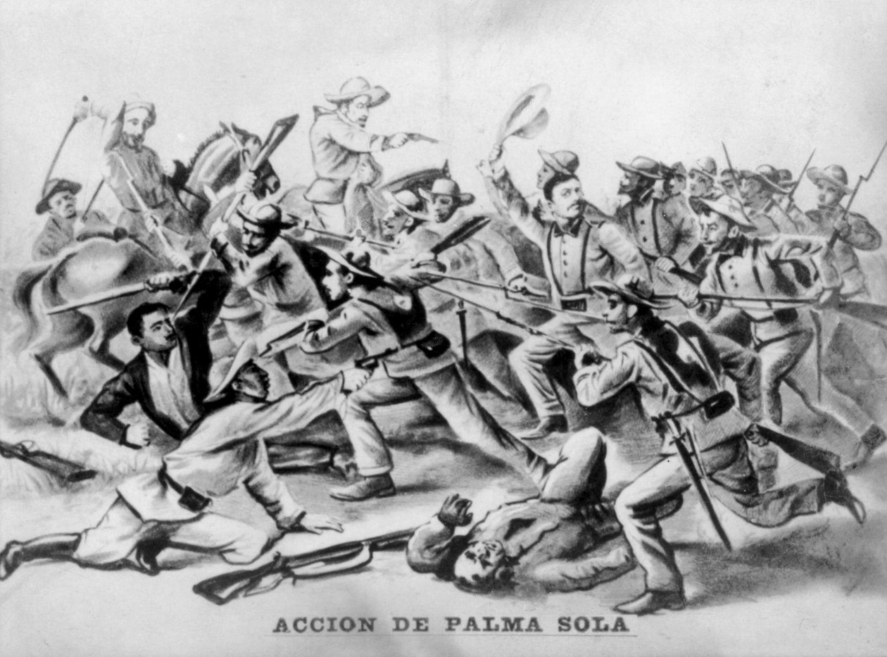 Yksittäinen toiminta Las Palmasissa, 1875, 1920-luvut tekijältä Unbekannt