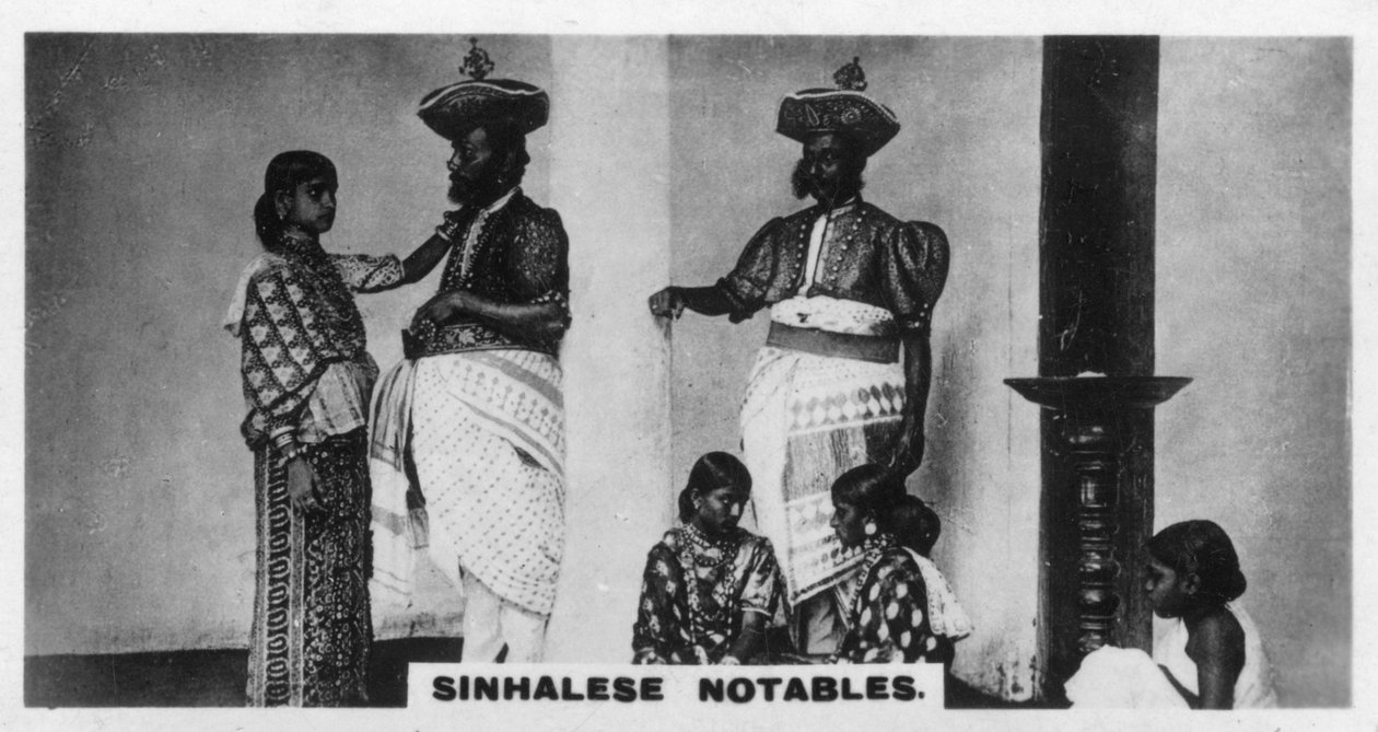 Sinhalese-merkit, Ceylon, 1925 tekijältä Unbekannt