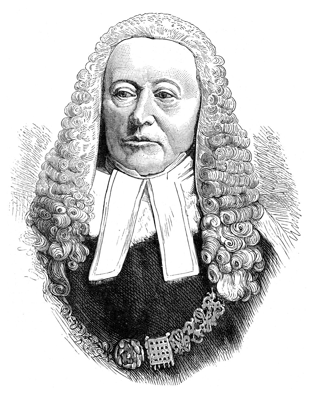 Sir Alexander Cockburn, Englannin päätuomari, 1800-luvun loppu tekijältä Unbekannt