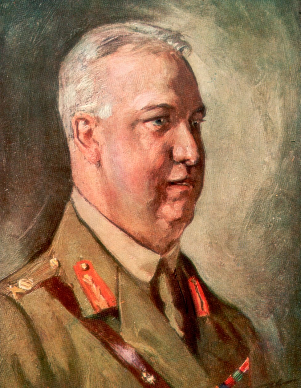 Sir Arthur William Currie, Kanadan ensimmäisen maailmansodan kenraali, 1926 tekijältä Unbekannt