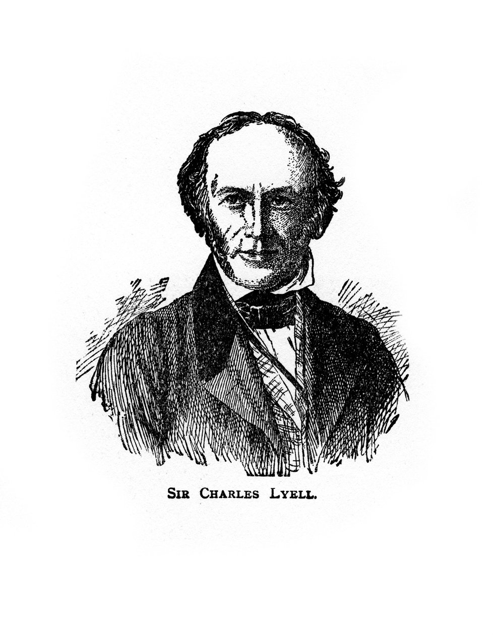 Sir Charles Lyell, 1800-luvun brittiläinen lakimies ja geologi, 1900-luku tekijältä Unbekannt