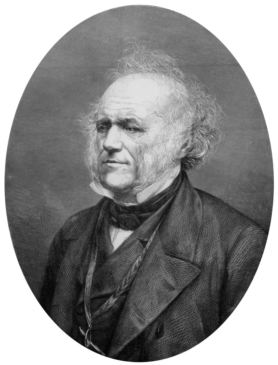 Sir Charles Lyell, 1. Baronet, skotlantilainen lakimies ja geologi, 1875 tekijältä Unbekannt