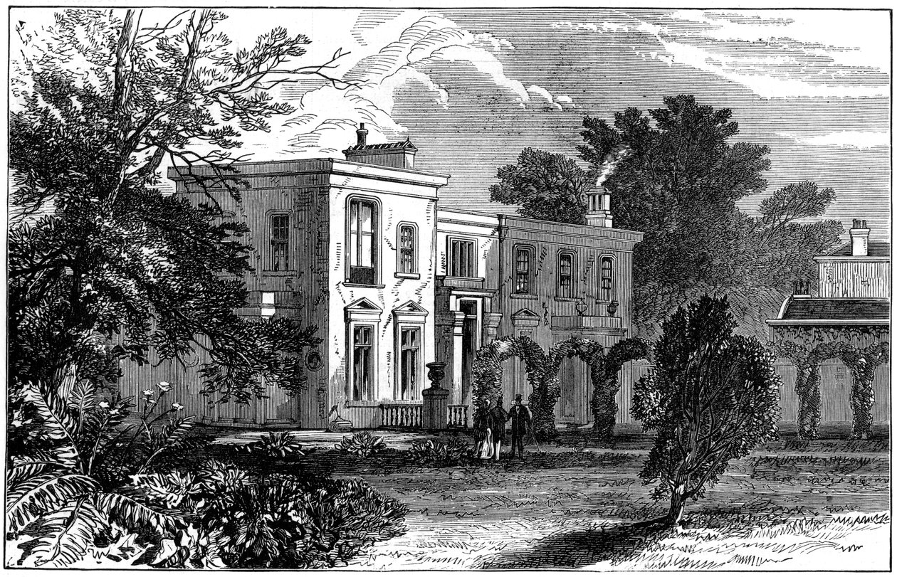 Sir Edwin Landseersin talo 1802-1873, Brighton, East Sussex, 1874 tekijältä Unbekannt