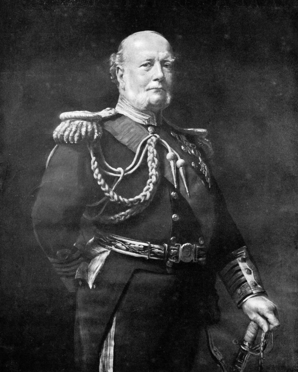 Sir Frederick William Richards, 1833-1912, laivaston amiraali, 1901 tekijältä Unbekannt