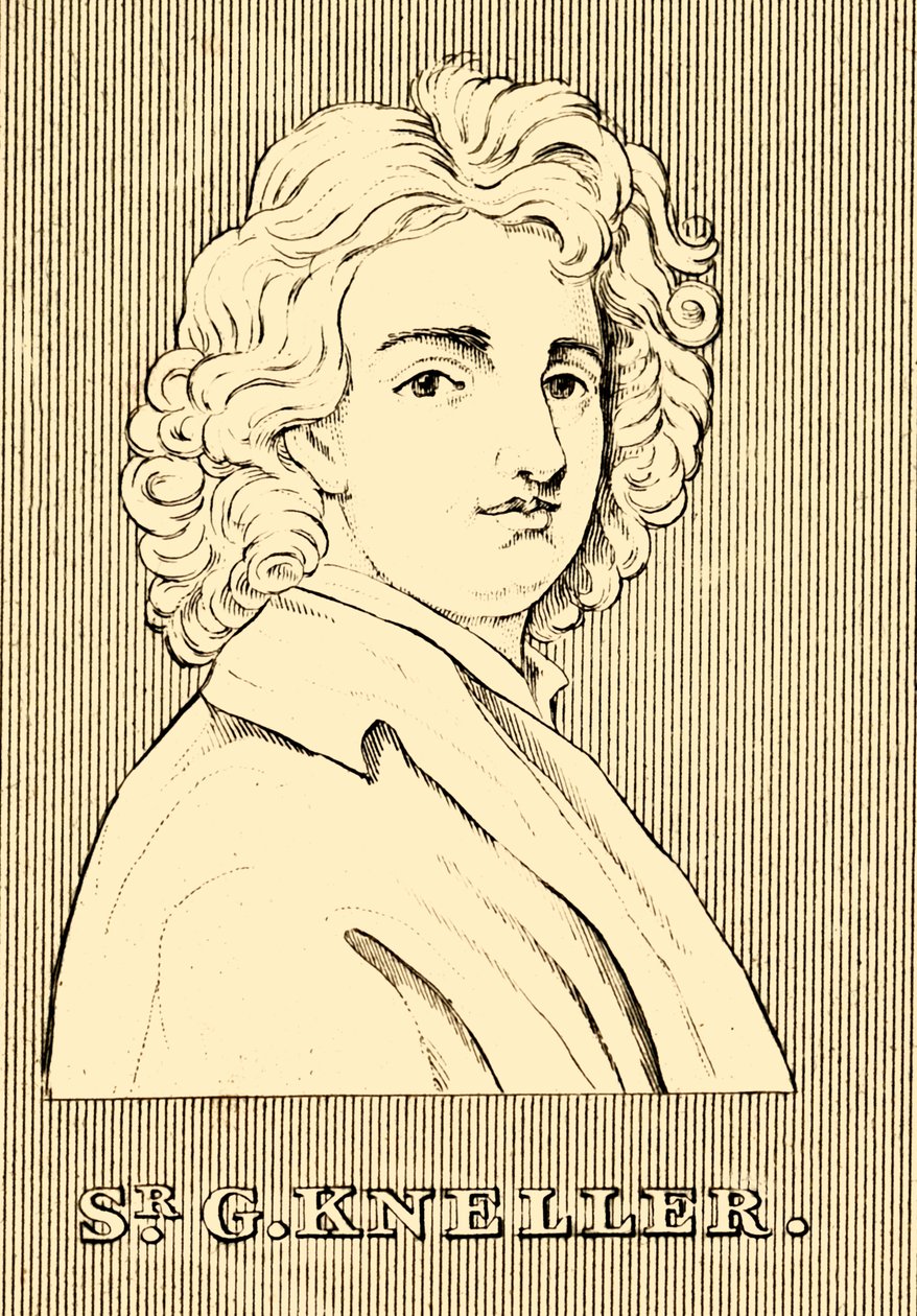 Arvon herra. G. Kneller, 1646-1723, 1830. tekijältä Unbekannt