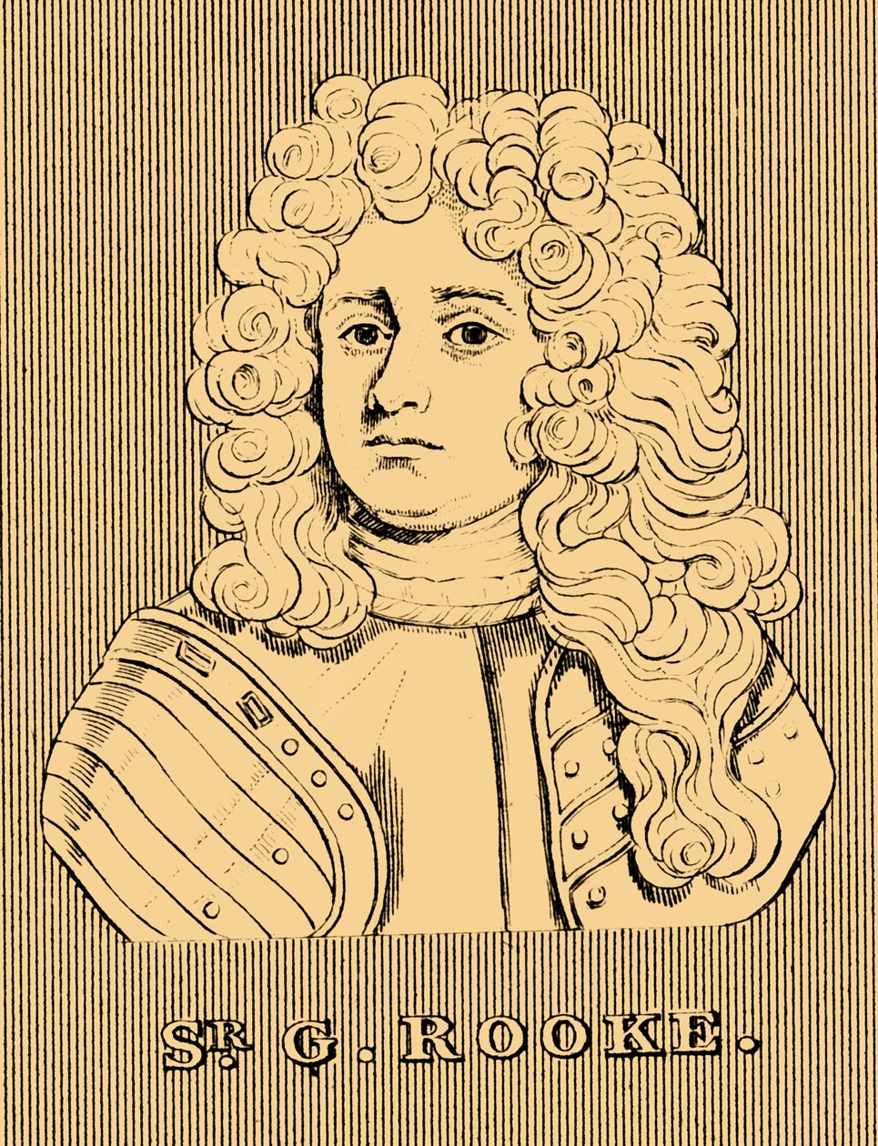 Sir G. Rooke, 1650-1709, 1830. tekijältä Unbekannt