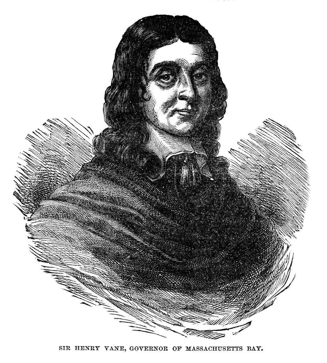 Sir Henry Vane, Massachusettsin kuvernööri, 1872 tekijältä Unbekannt