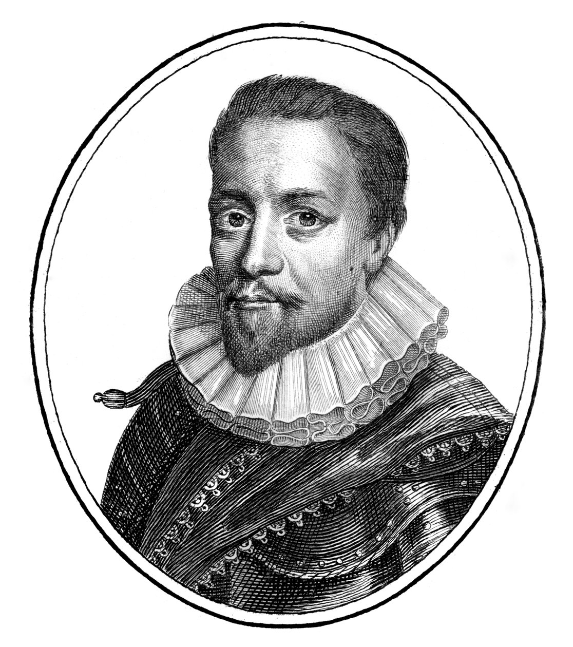 Sir Horace Vere, englantilainen sotilas 30-vuotisen sodan aikana tekijältä Unbekannt