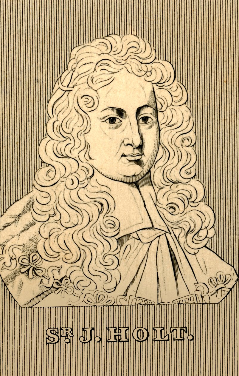Sir J. Holt, 1642-1710, 1830. tekijältä Unbekannt