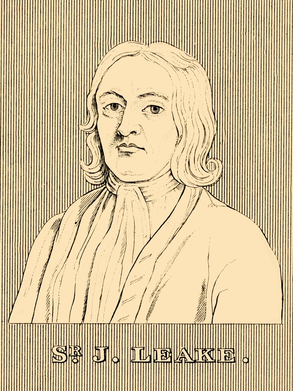 Sir J Leake, 1656-1720, 1830. tekijältä Unbekannt