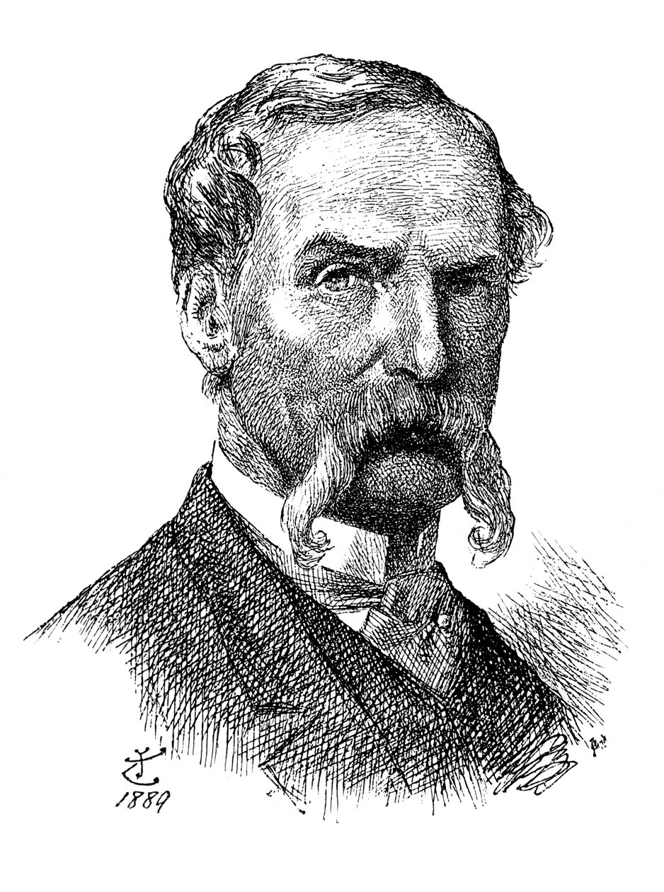 Sir John Tenniel, brittiläinen taiteilija ja sarjakuvapiirtäjä, 1889 1895 tekijältä Unbekannt