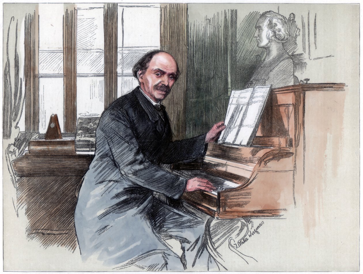 Sir Julius Benedict, musiikillinen säveltäjä ja kapellimestari, 1884 tekijältä Unbekannt