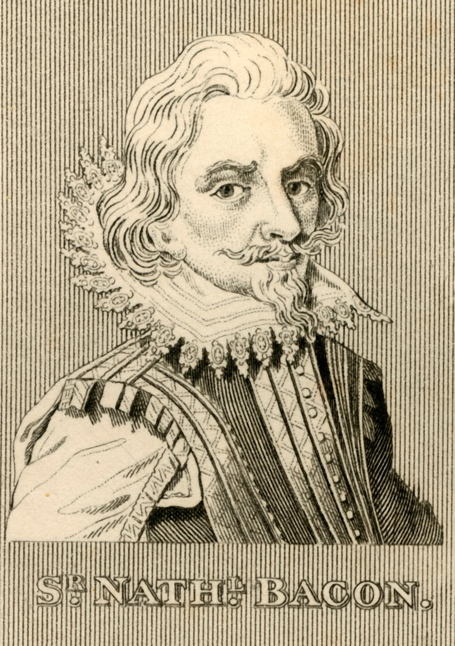 Sir Nathaniel Bacon, 1647-1676, 1830. tekijältä Unbekannt