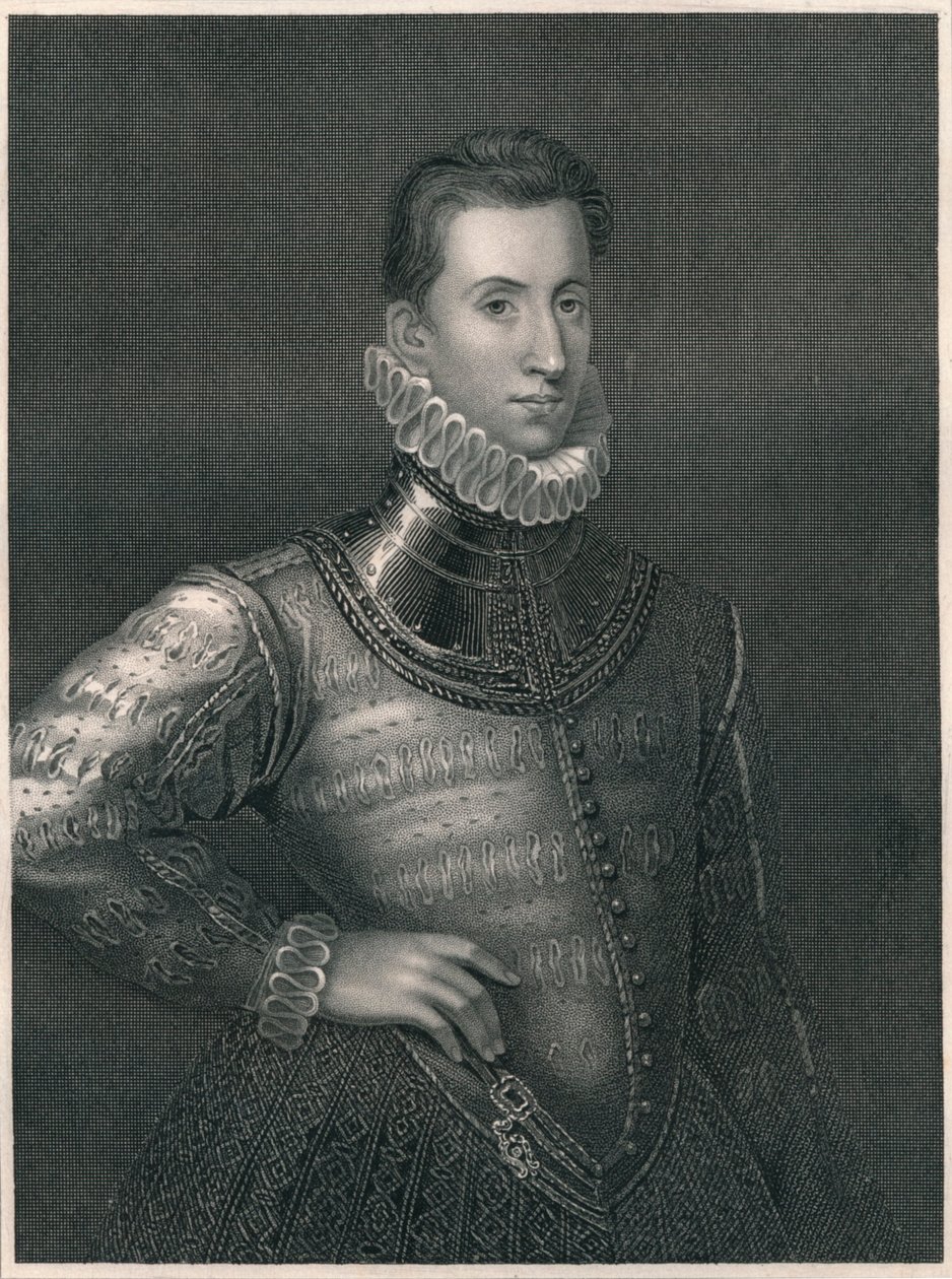 Sir Philip Sidney, c1576, 1800-luvun alku-puoli. tekijältä Unbekannt