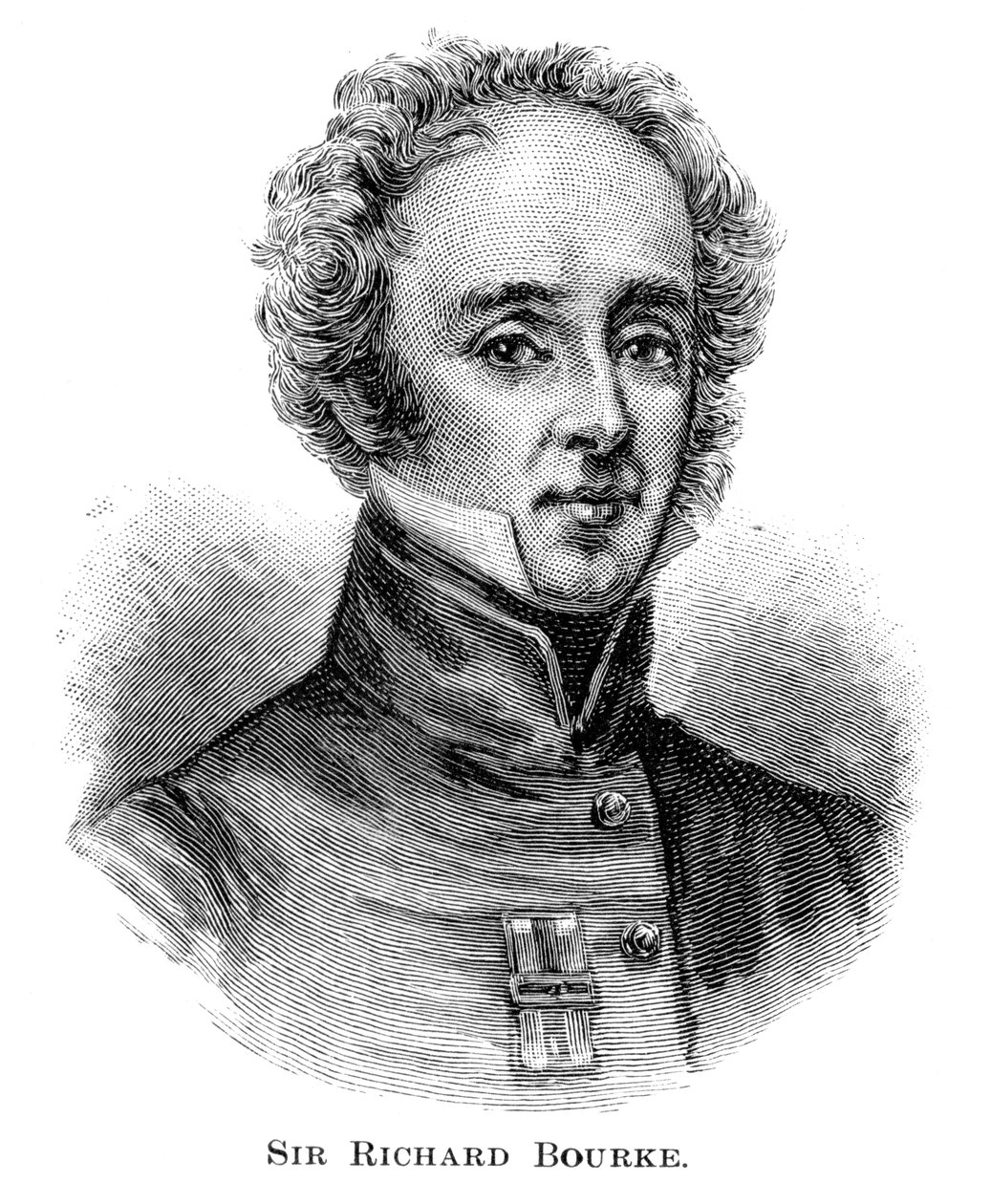 Sir Richard Bourke, Uuden Etelä-Walesin kuvernööri, 1886 tekijältä Unbekannt