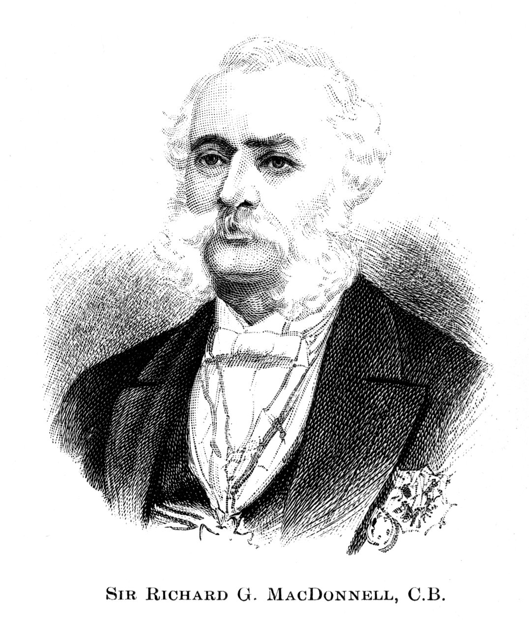 Sir Richard Graves MacDonnell, 1886 tekijältä Unbekannt
