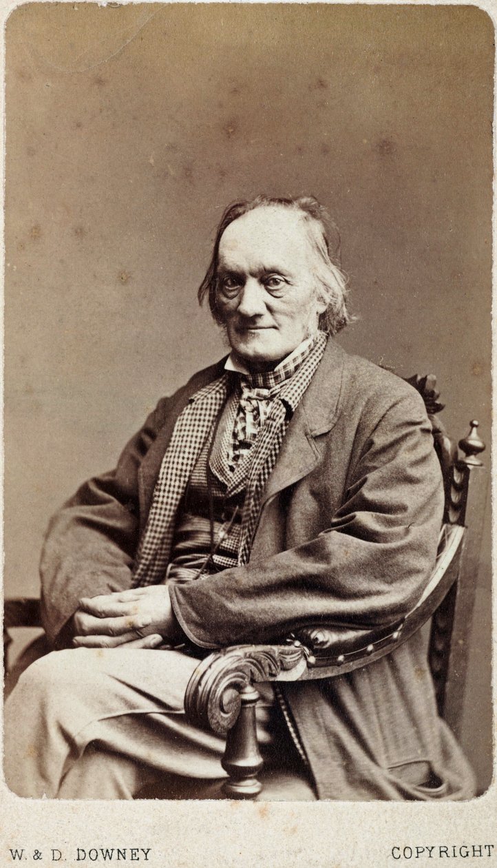 Sir Richard Owen, englantilainen luonnontieteilijä ja paleontologi, n. 1880 tekijältä Unbekannt