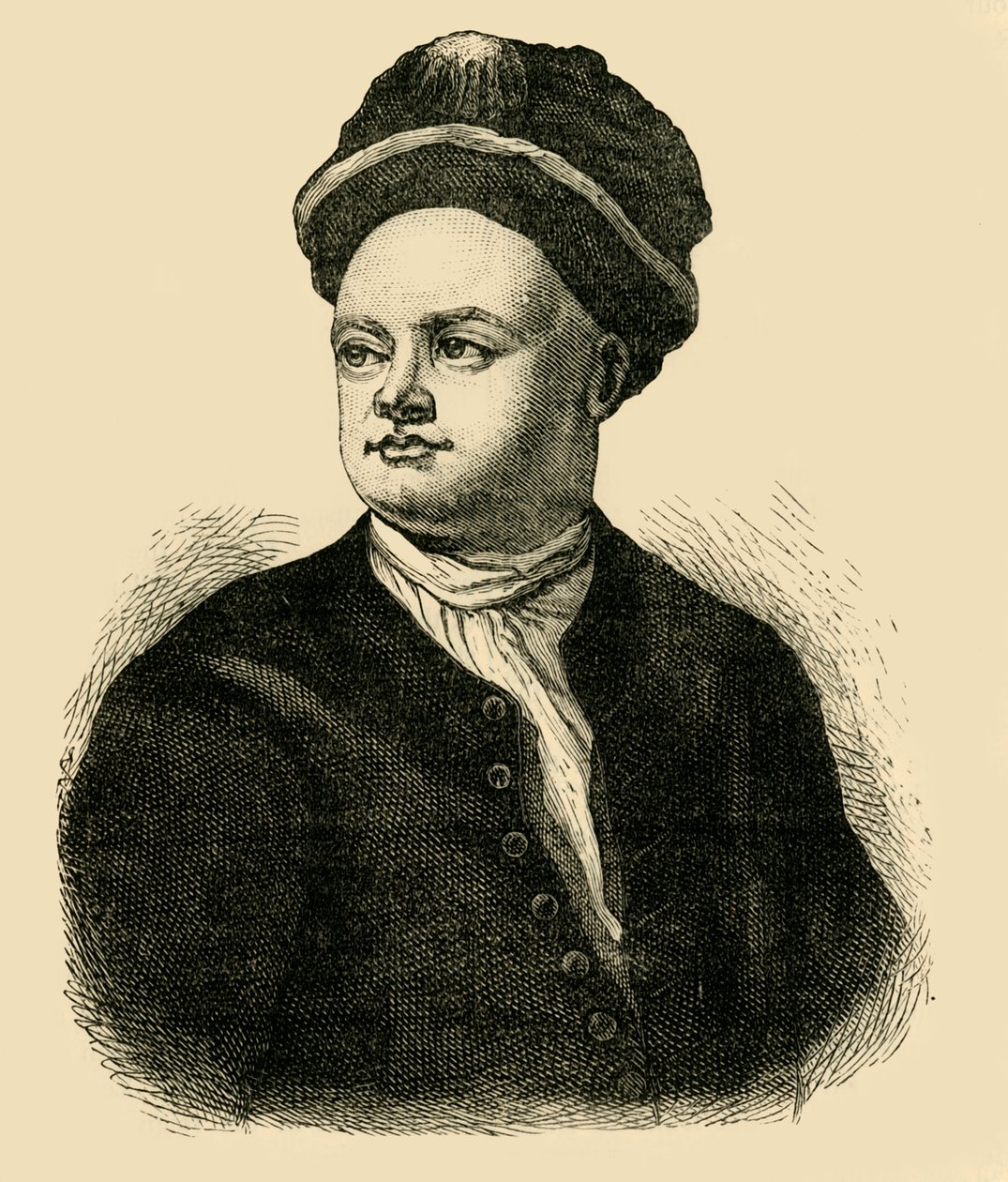 Sir Richard Steele, 1700, 1876. tekijältä Unbekannt