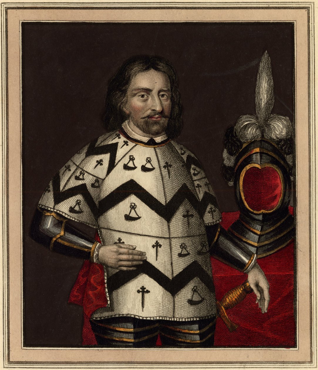 Sir Richard Sutton 1460-1524, englantilainen lakimies, 1815 tekijältä Unbekannt