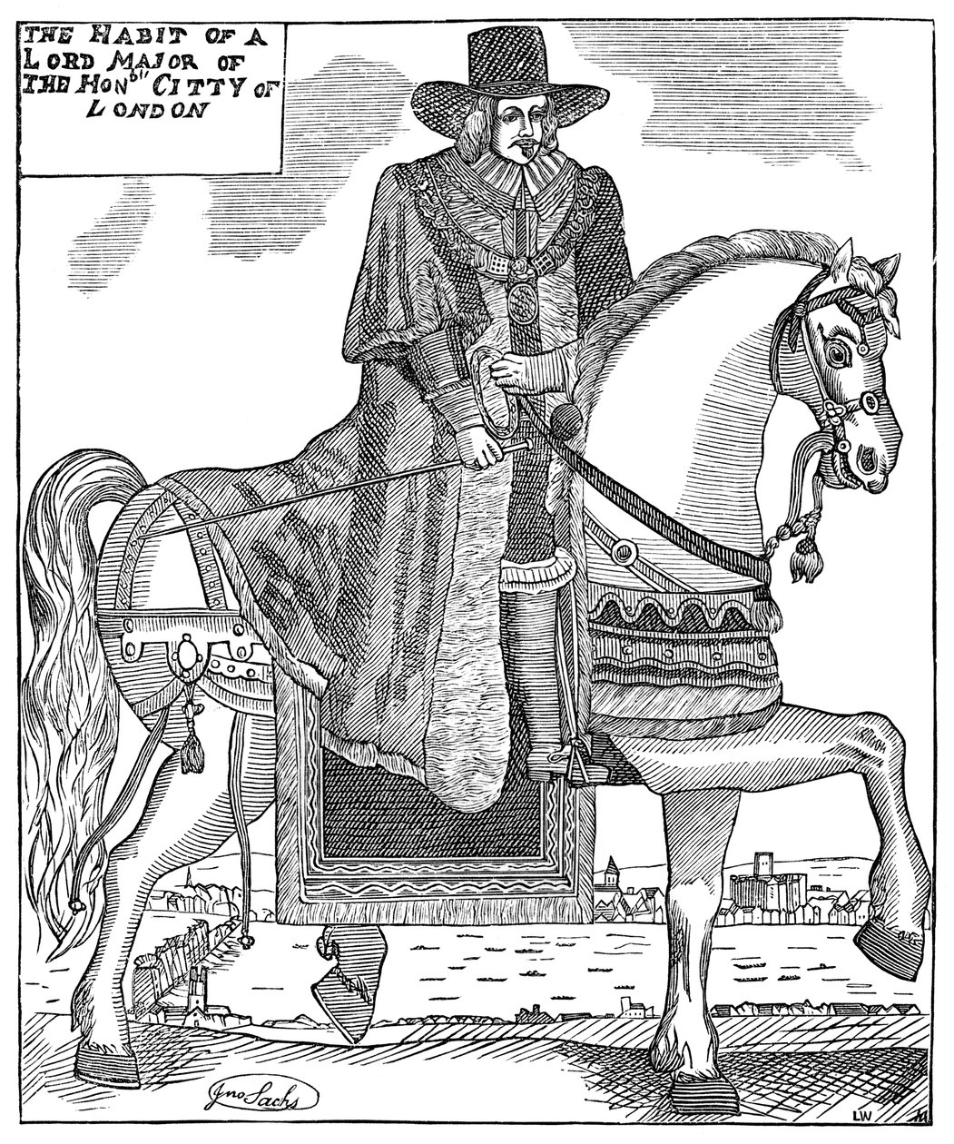 Sir Robert Titchborne, Lontoon pormestari c1656 1886 tekijältä Unbekannt