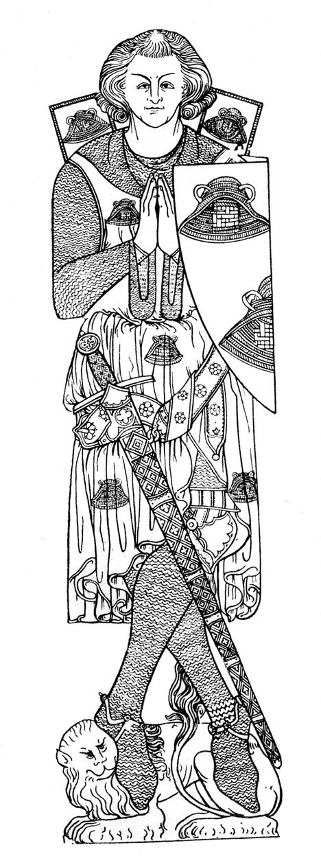 Sir Robert de Septvans, c1306, 1924 tekijältä Unbekannt