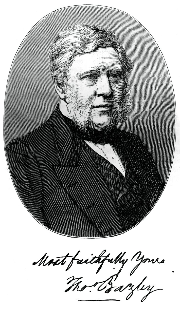Sir Thomas Bazley, 1. Baronet, brittiläinen valmistaja ja poliitikko, 1880 tekijältä Unbekannt