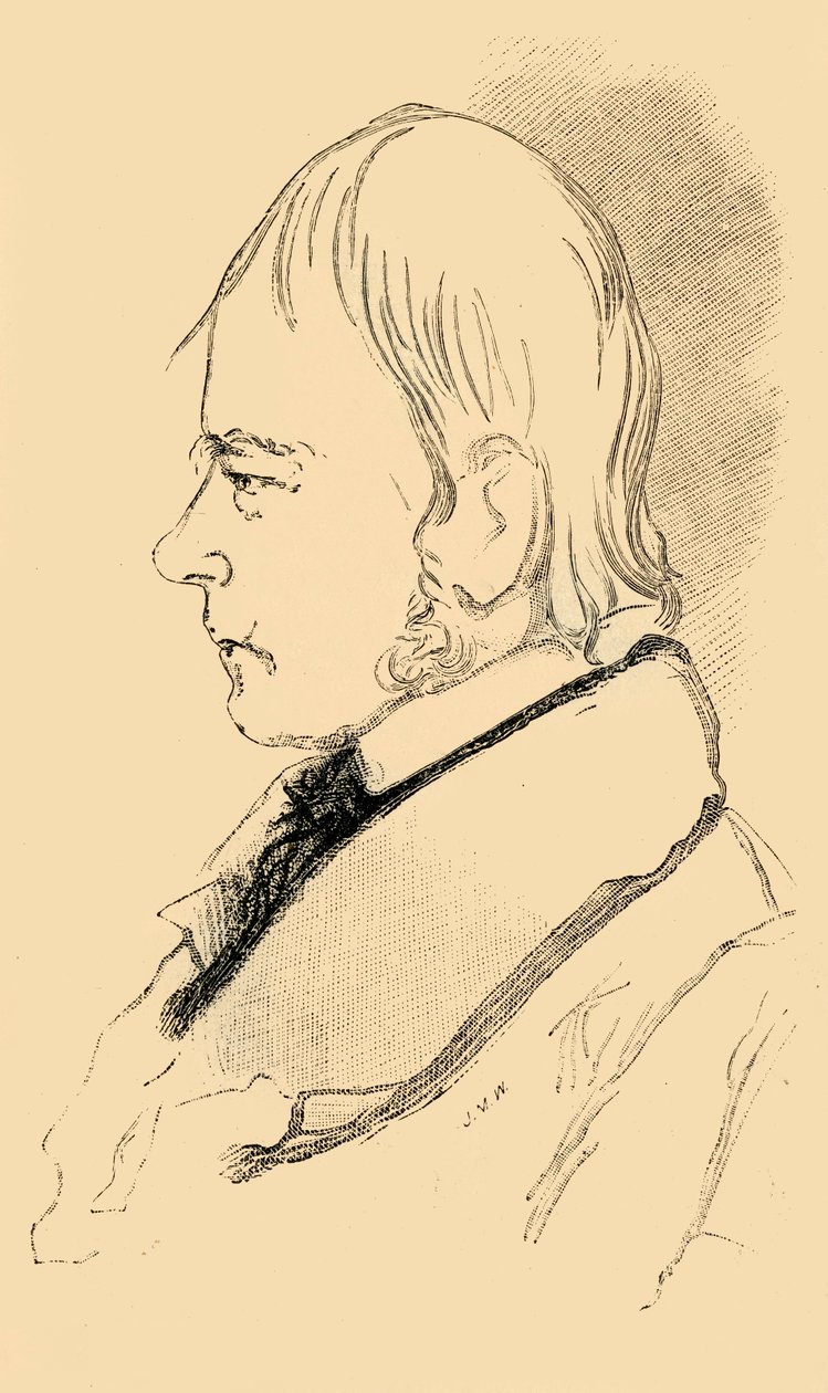 Sir Walter Scott - Kopio luonnoksesta elämästä, 1882. tekijältä Unbekannt