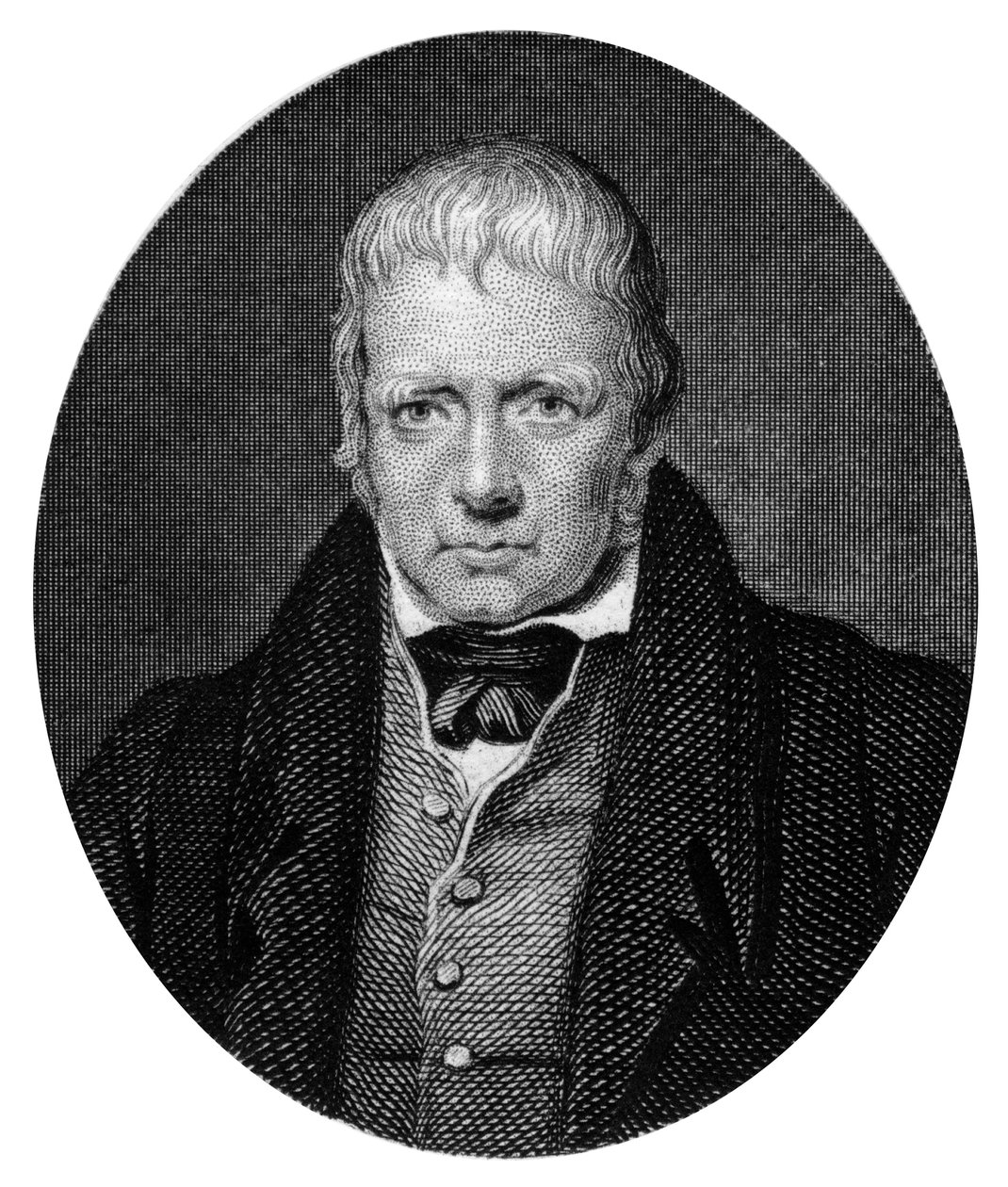 Sir Walter Scott, 1. Baronet, skotlantilainen historiallinen kirjailija ja runoilija, 1877 tekijältä Unbekannt