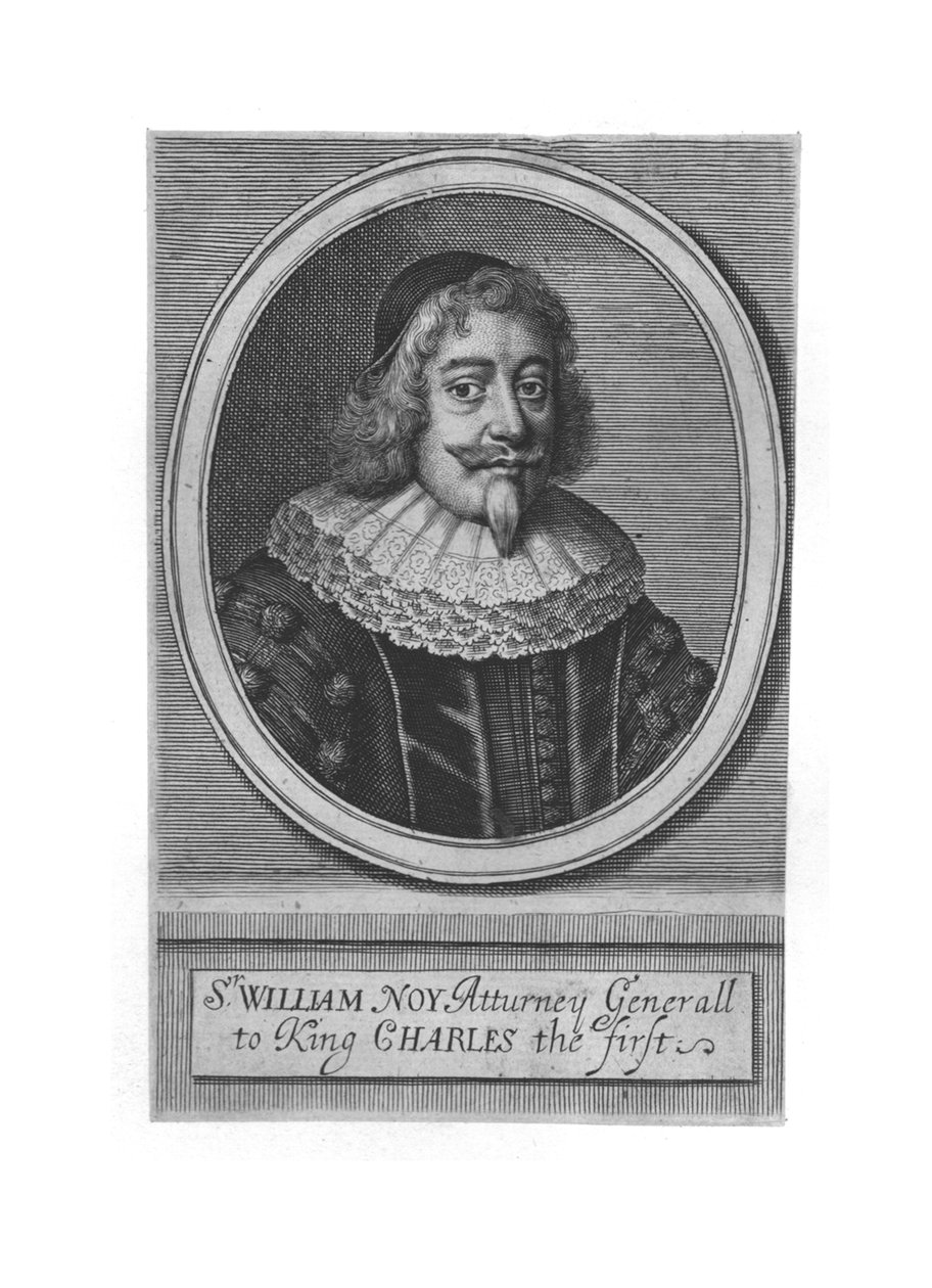 Sir William Noy. tekijältä Unbekannt