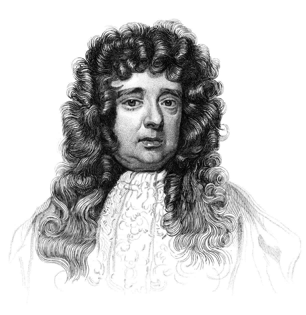 Sir William Petty, 1600-luvun englantilainen taloustieteilijä, tiedemies ja filosofi, 1850 tekijältä Unbekannt
