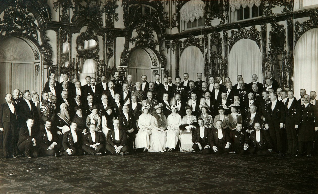 Venäjän suurherttuatar Tatiana Nikolaievnan komitean istunto, 1900-luvun alku tekijältä Unbekannt