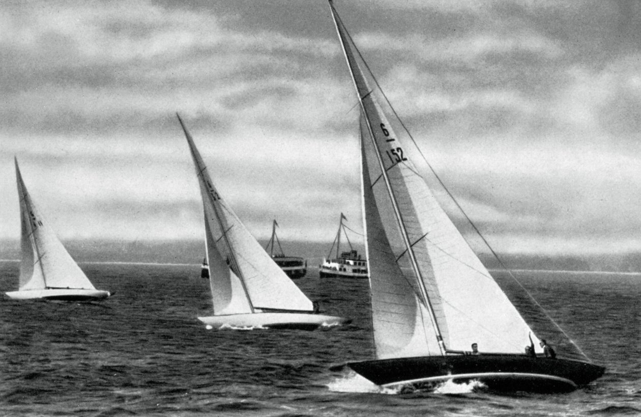 Kuuden metrin R-luokan purjehdus, Berliinin olympialaiset 1936 tekijältä Unbekannt