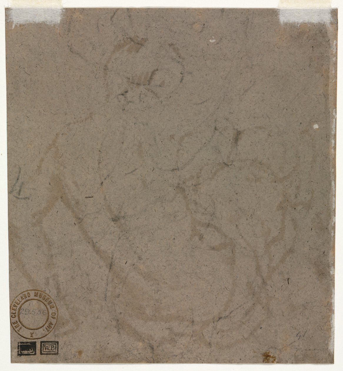 Sketch verso, 1500s. tekijältä Unbekannt
