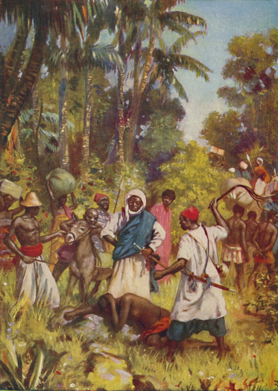 Orja-ajo Keski-Afrikassa, 1924 tekijältä Unbekannt