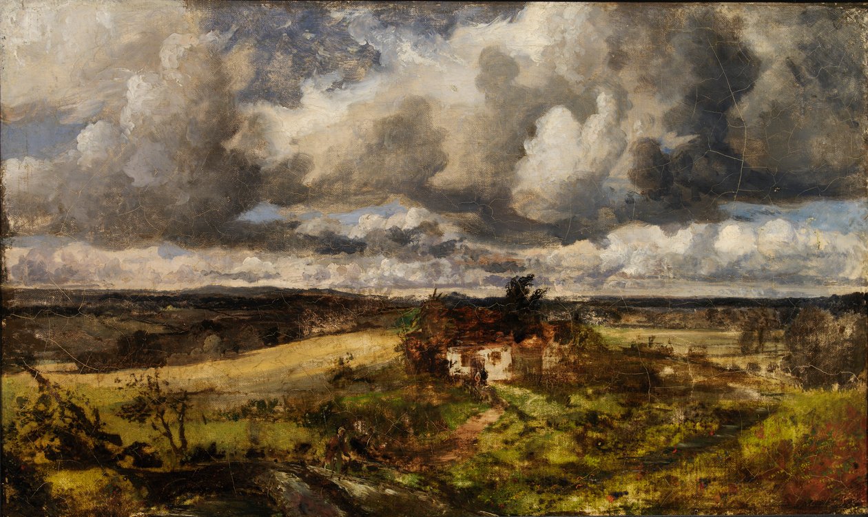 Pieni maisema, 1800-luku. tekijältä Unbekannt
