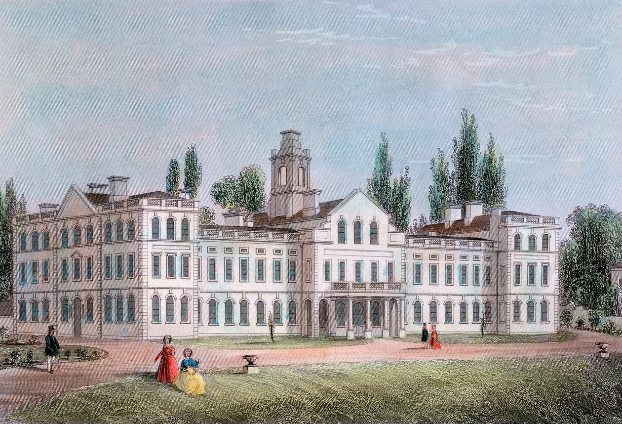 Isorokkosairaala, Highgate, Lontoo, c1871 tekijältä Unbekannt