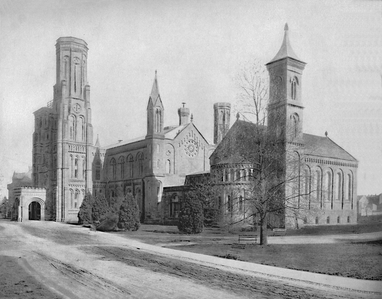 Smithsonian Institution, Washington, D.C., n. 1897. tekijältä Unbekannt