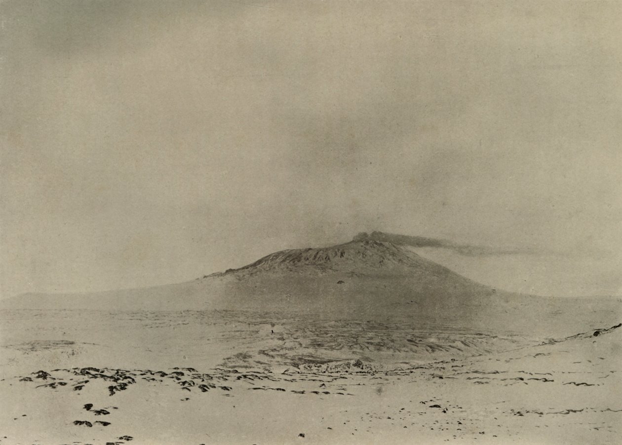 Savu virtaa Erebuksen kraatterista, c1908, 1909. tekijältä Unbekannt