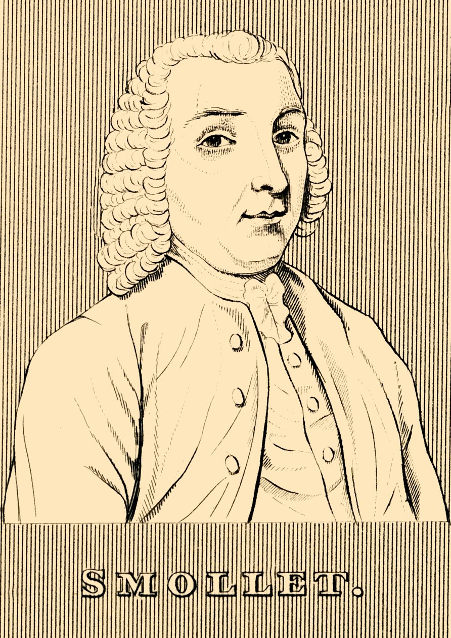 Smollet, 1721-1771, 1830. tekijältä Unbekannt