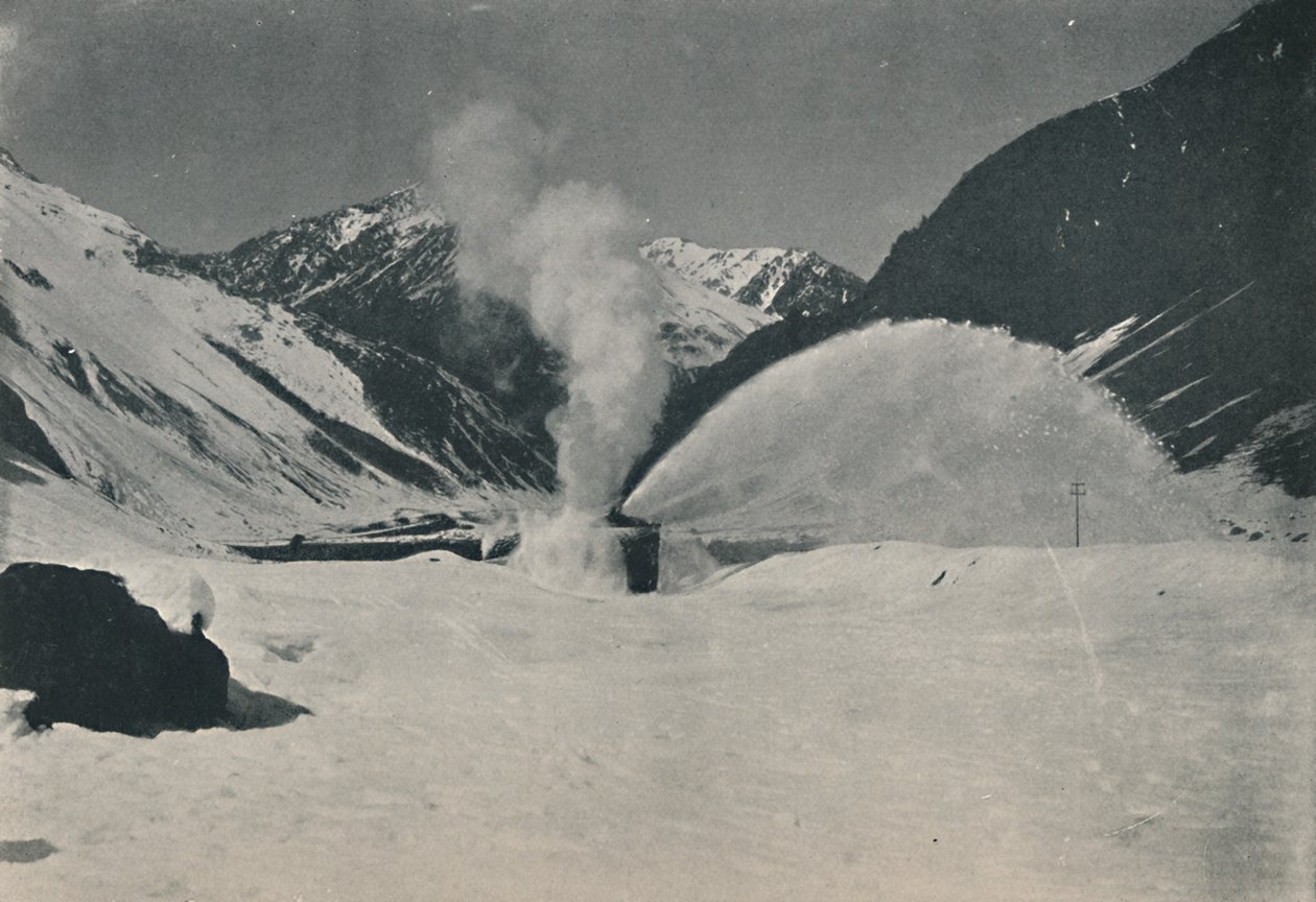 Lumiaura työssään Andien keskuudessa, 1916 tekijältä Unbekannt