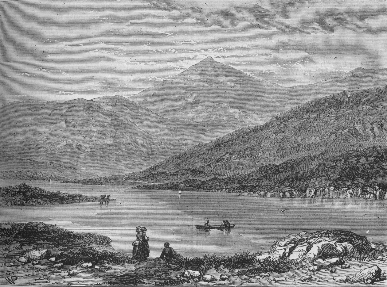 Snowdon, 1880 tekijältä Unbekannt