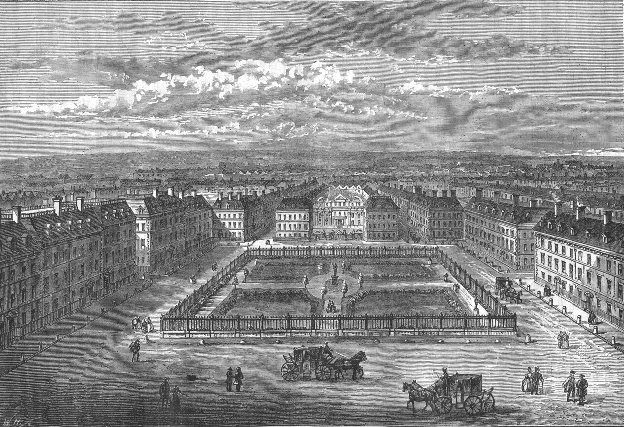 Soho Square, c1700 1897 tekijältä Unbekannt