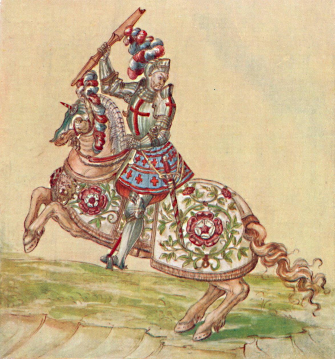 Tudor-ajan sotilaat, 1500-luku, 1903 tekijältä Unbekannt