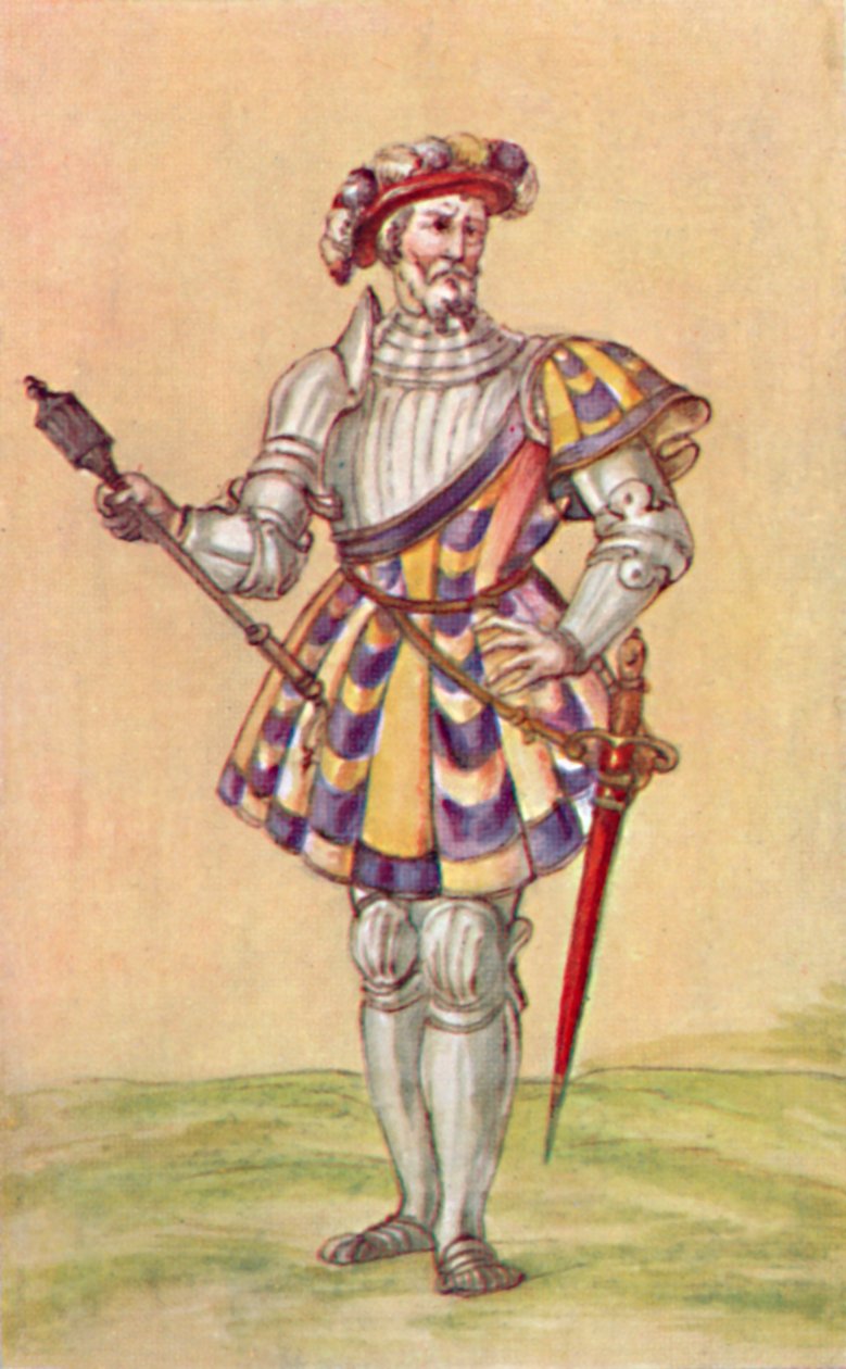 Tudor-ajan sotilaat, 1500-luku, 1903 tekijältä Unbekannt