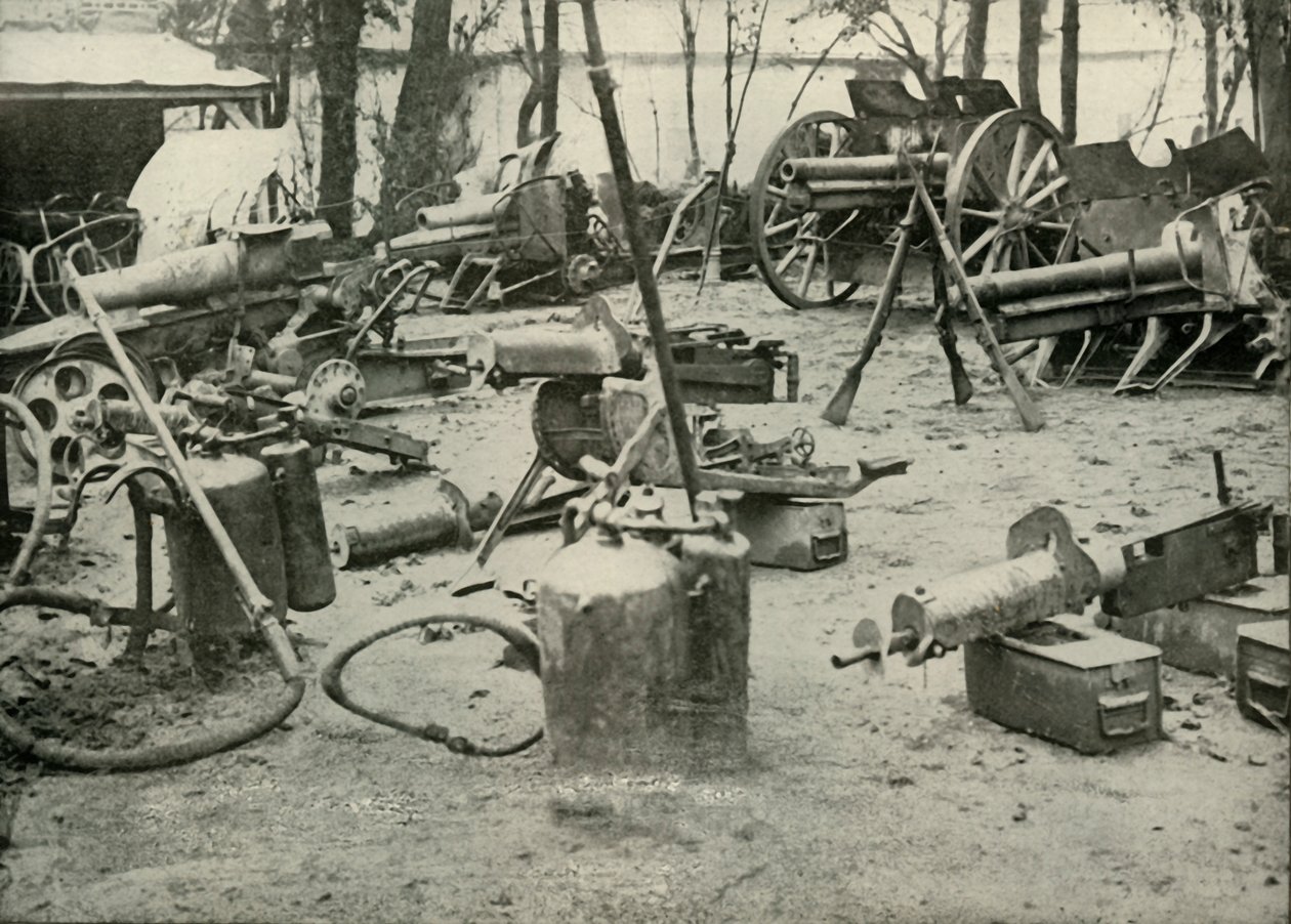 Jotkut taistelukentän saalista, 1919. tekijältä Unbekannt
