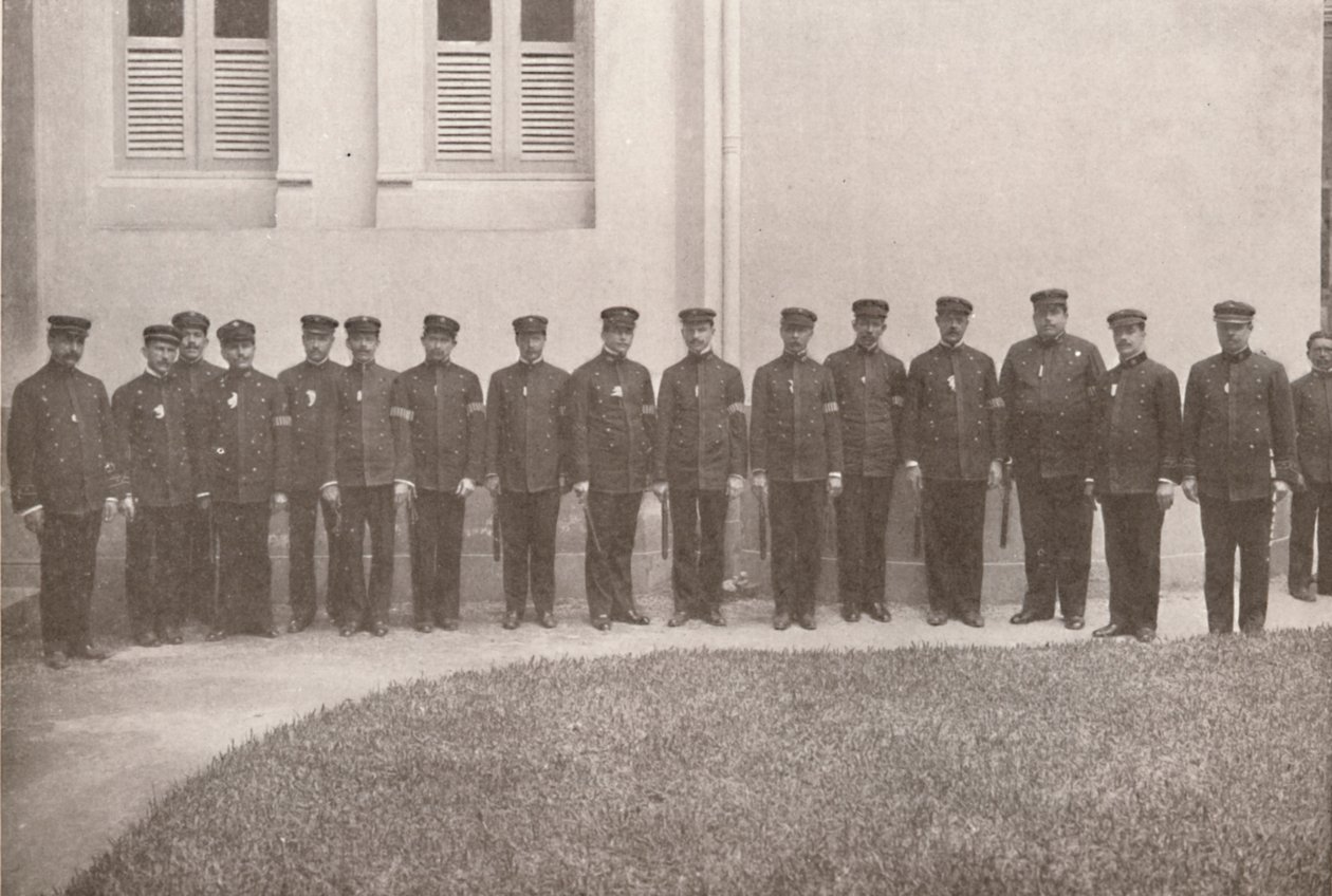 Jotkut älykkäät Rion poliisit, 1914 tekijältä Unbekannt