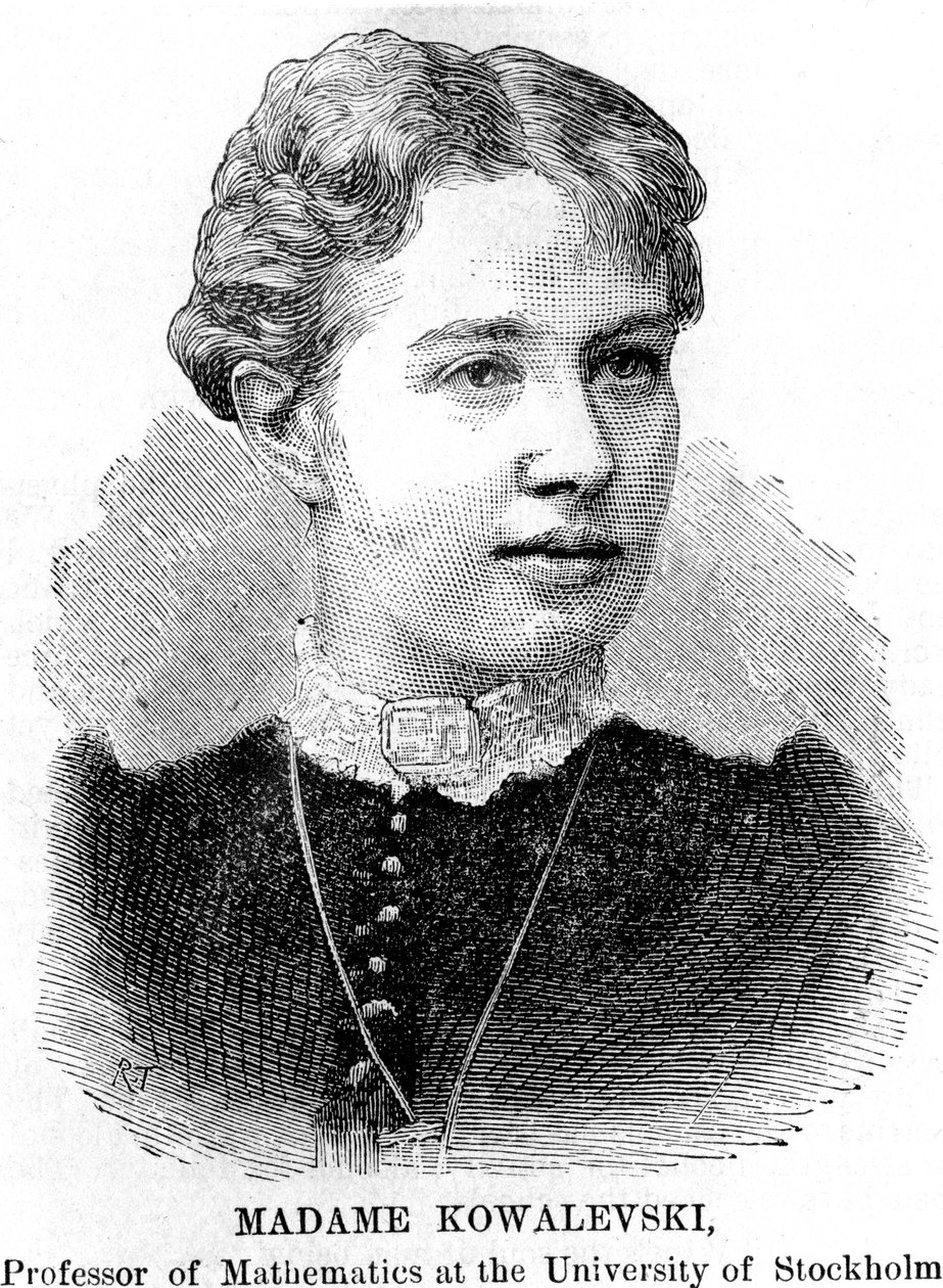 Sonia Sophie Kowalevski, venäläinen matemaatikko, 1888 tekijältä Unbekannt