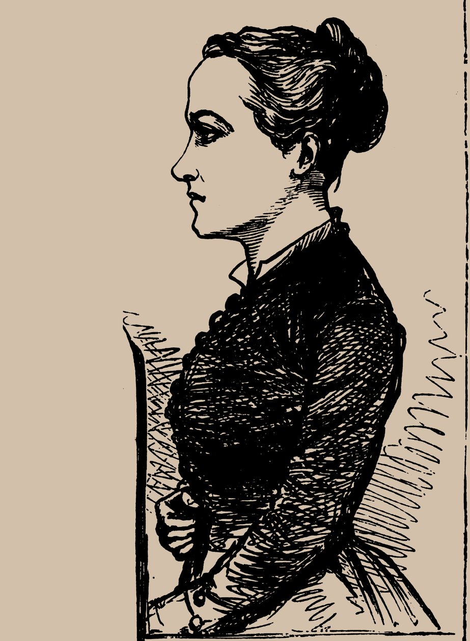Sophia Perovskaya tuomioistuimessa, 1881. tekijältä Unbekannt
