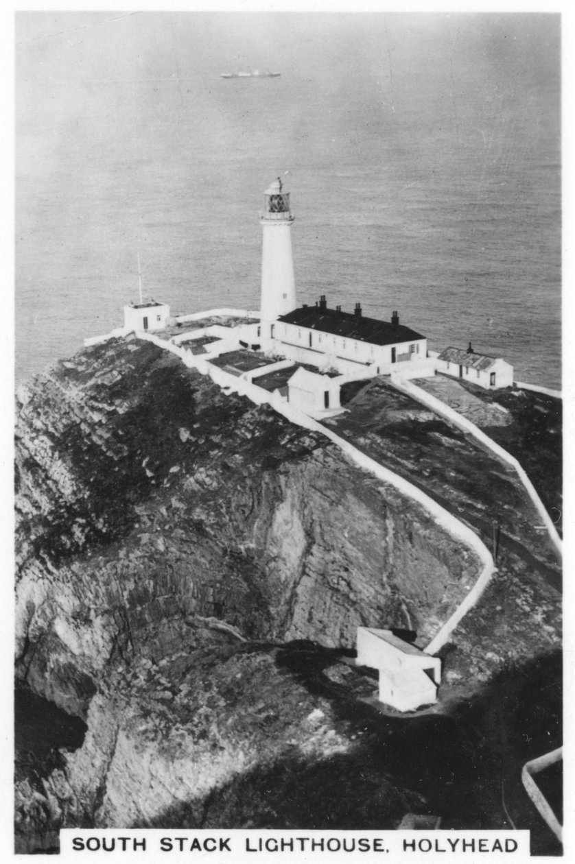 South Stackin majakka, Holyhead, Wales, 1937 tekijältä Unbekannt