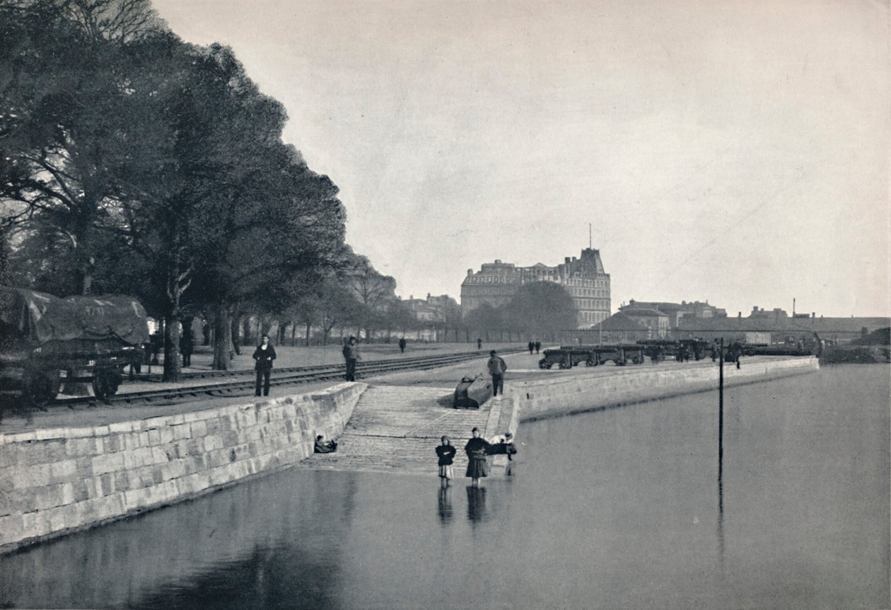 Southampton - Platform, 1895 tekijältä Unbekannt